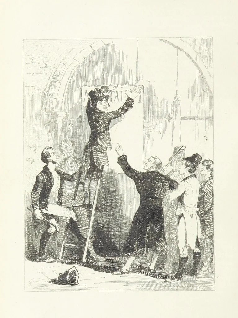 An illustration from Traits and Stories of the Irish Peasantry ... Fourth edition, 1876, leaf 350