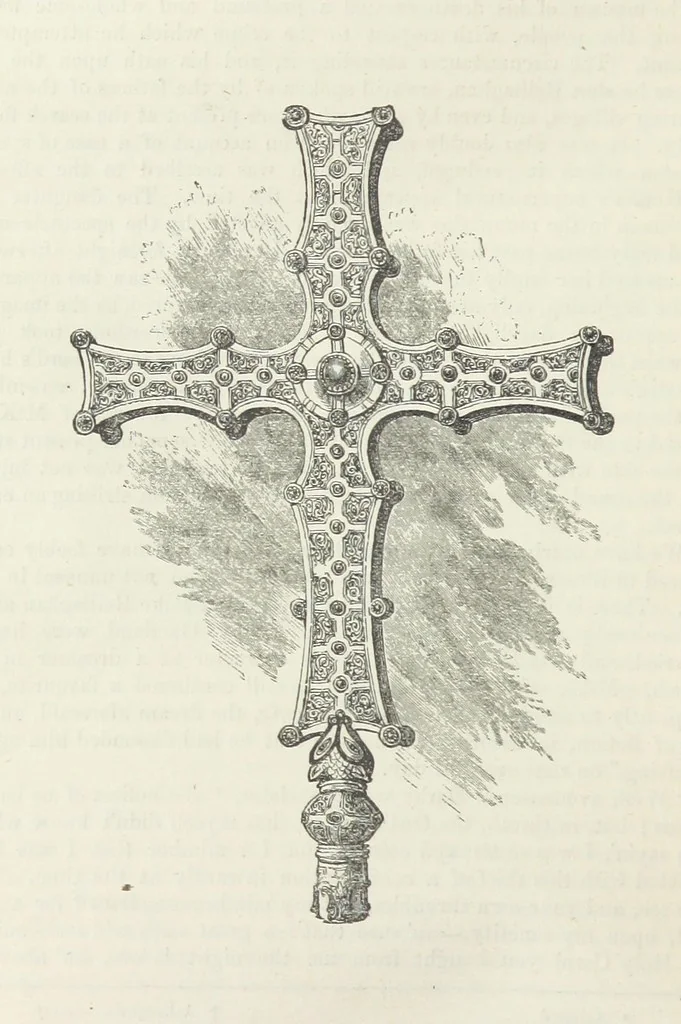 An illustration from Traits and Stories of the Irish Peasantry ... Fourth edition, 1876, leaf 454