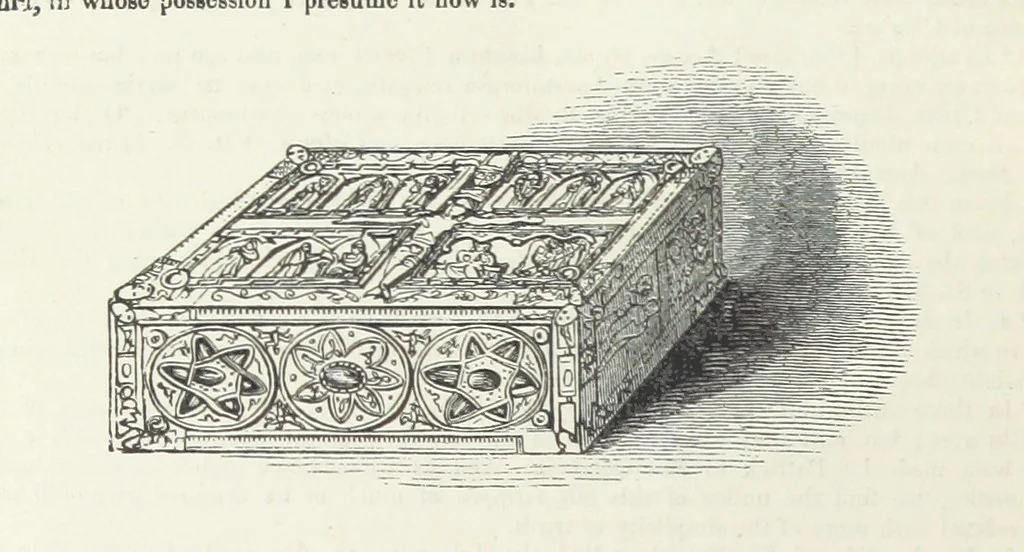 An illustration from Traits and Stories of the Irish Peasantry ... Fourth edition, 1876, leaf 484