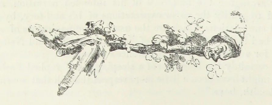 An illustration from Traits and Stories of the Irish Peasantry ... Fourth edition, 1876, leaf 60