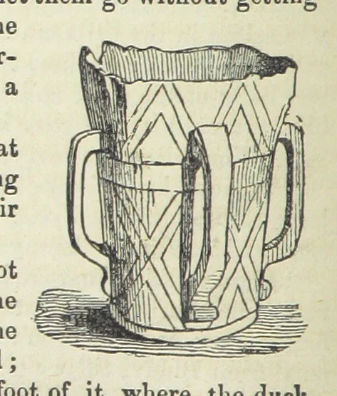 An illustration from Traits and Stories of the Irish Peasantry ... Fourth edition, 1881, leaf 156