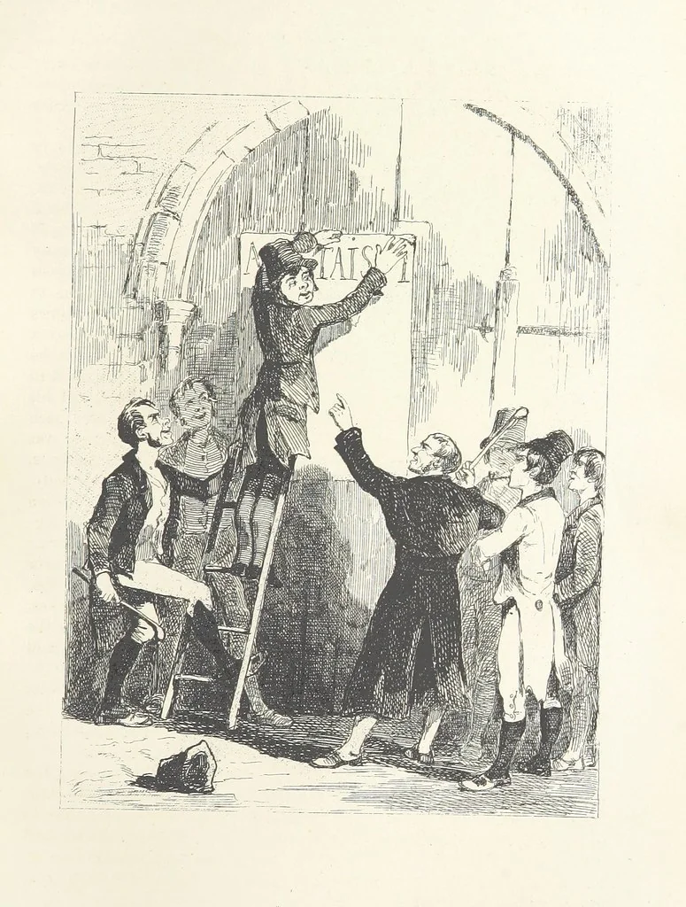 An illustration from Traits and Stories of the Irish Peasantry ... Fourth edition, 1881, leaf 331
