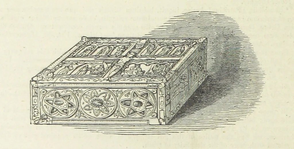 An illustration from Traits and Stories of the Irish Peasantry ... Fourth edition, 1881, leaf 486
