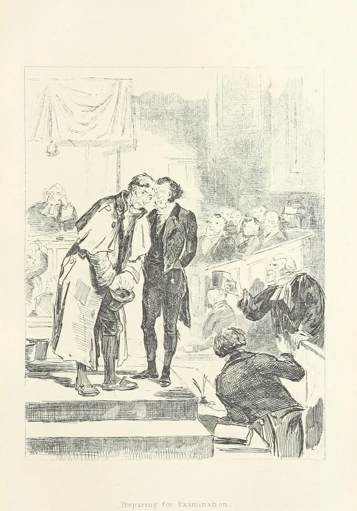 An illustration from Traits and Stories of the Irish Peasantry ... Fourth edition, 1881, leaf 493