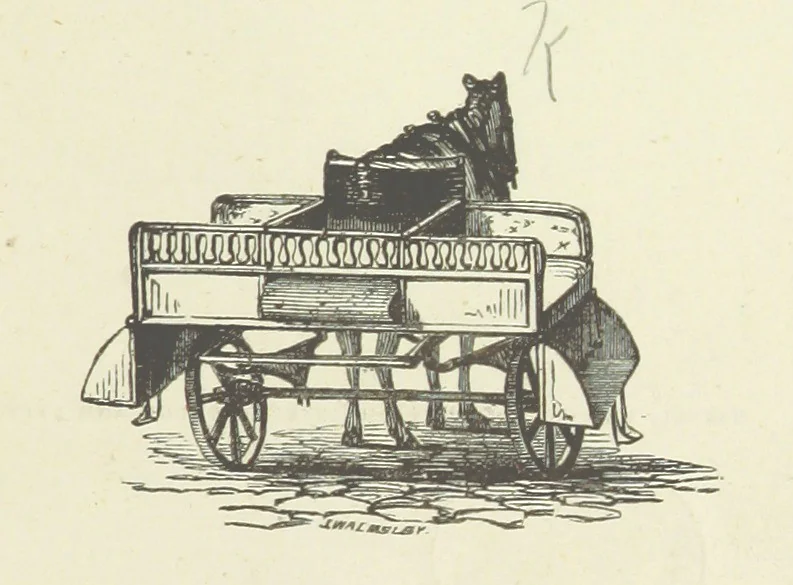 An illustration from Traits and Stories of the Irish Peasantry ... Fourth edition, 1881, leaf 9