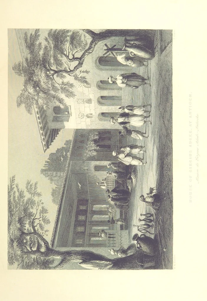 An illustration from Syria, the Holy Land, Asia Minor, &c., illustrated. In a series of views drawn from nature by W. H. Bartlett, William Purser (Thomas Allom), &c. With descriptions of the plates by J. Carne. [With maps, 1853, leaf 125