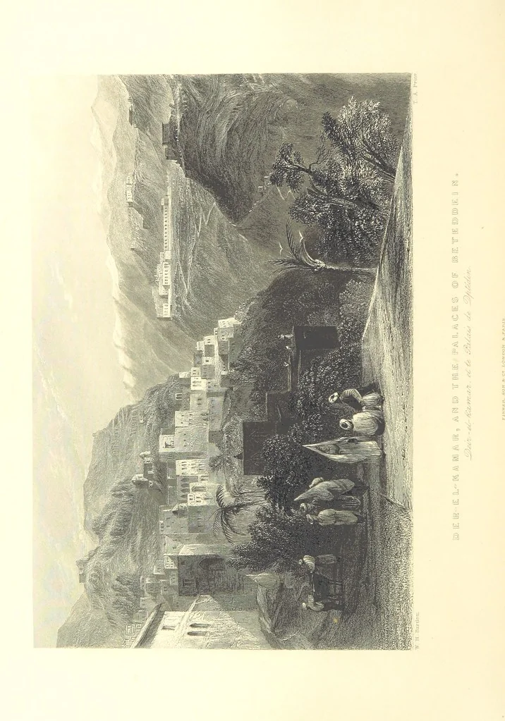 An illustration from Syria, the Holy Land, Asia Minor, &c., illustrated. In a series of views drawn from nature by W. H. Bartlett, William Purser (Thomas Allom), &c. With descriptions of the plates by J. Carne. [With maps, 1853, leaf 130