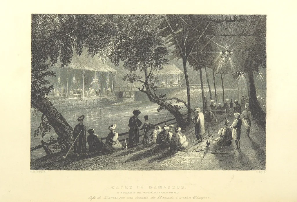 An illustration from Syria, the Holy Land, Asia Minor, &c., illustrated. In a series of views drawn from nature by W. H. Bartlett, William Purser (Thomas Allom), &c. With descriptions of the plates by J. Carne. [With maps, 1853, leaf 148