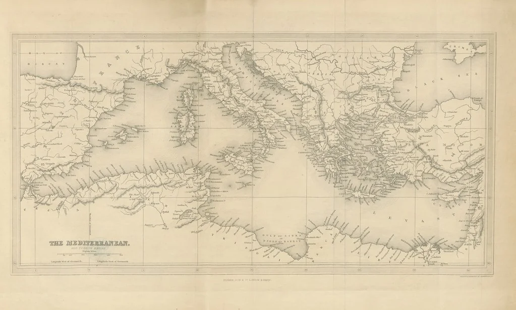 An illustration from Syria, the Holy Land, Asia Minor, &c., illustrated. In a series of views drawn from nature by W. H. Bartlett, William Purser (Thomas Allom), &c. With descriptions of the plates by J. Carne. [With maps, 1853, leaf 17