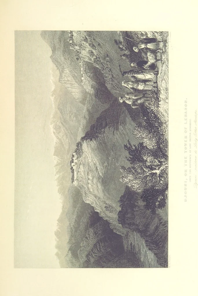 An illustration from Syria, the Holy Land, Asia Minor, &c., illustrated. In a series of views drawn from nature by W. H. Bartlett, William Purser (Thomas Allom), &c. With descriptions of the plates by J. Carne. [With maps, 1853, leaf 189