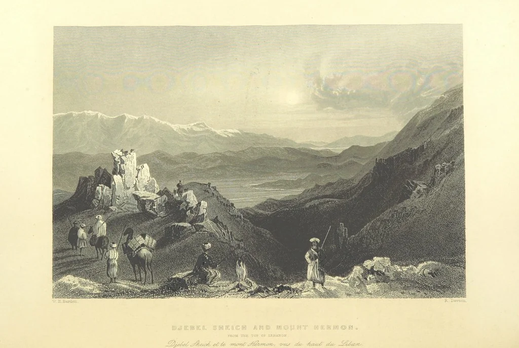 An illustration from Syria, the Holy Land, Asia Minor, &c., illustrated. In a series of views drawn from nature by W. H. Bartlett, William Purser (Thomas Allom), &c. With descriptions of the plates by J. Carne. [With maps, 1853, leaf 204