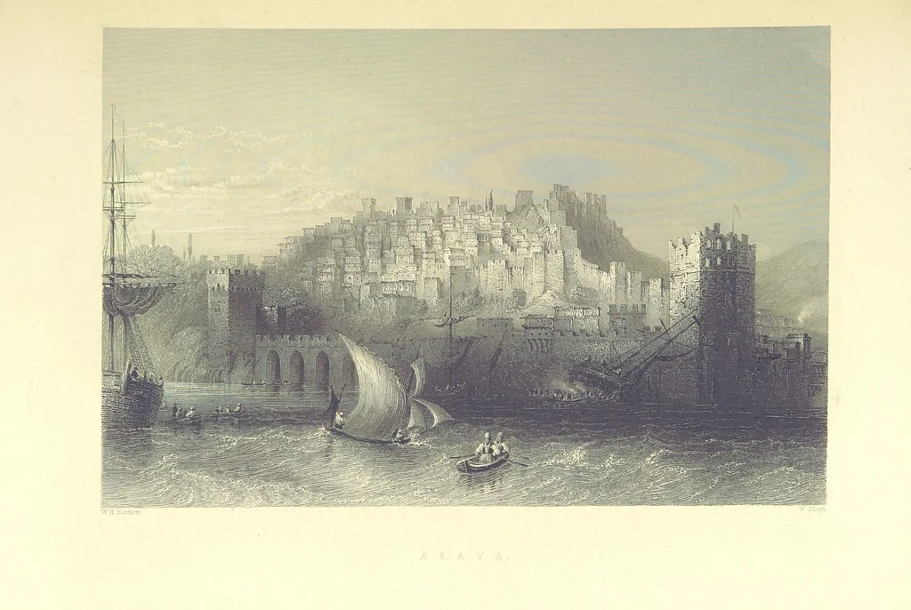 An illustration from Syria, the Holy Land, Asia Minor, &c., illustrated. In a series of views drawn from nature by W. H. Bartlett, William Purser (Thomas Allom), &c. With descriptions of the plates by J. Carne. [With maps, 1853, leaf 207