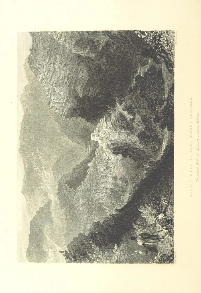 An illustration from Syria, the Holy Land, Asia Minor, &c., illustrated. In a series of views drawn from nature by W. H. Bartlett, William Purser (Thomas Allom), &c. With descriptions of the plates by J. Carne. [With maps, 1853, leaf 216