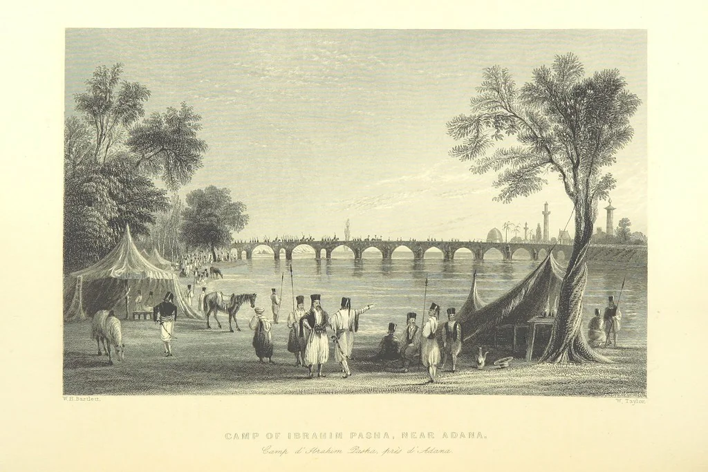 An illustration from Syria, the Holy Land, Asia Minor, &c., illustrated. In a series of views drawn from nature by W. H. Bartlett, William Purser (Thomas Allom), &c. With descriptions of the plates by J. Carne. [With maps, 1853, leaf 234