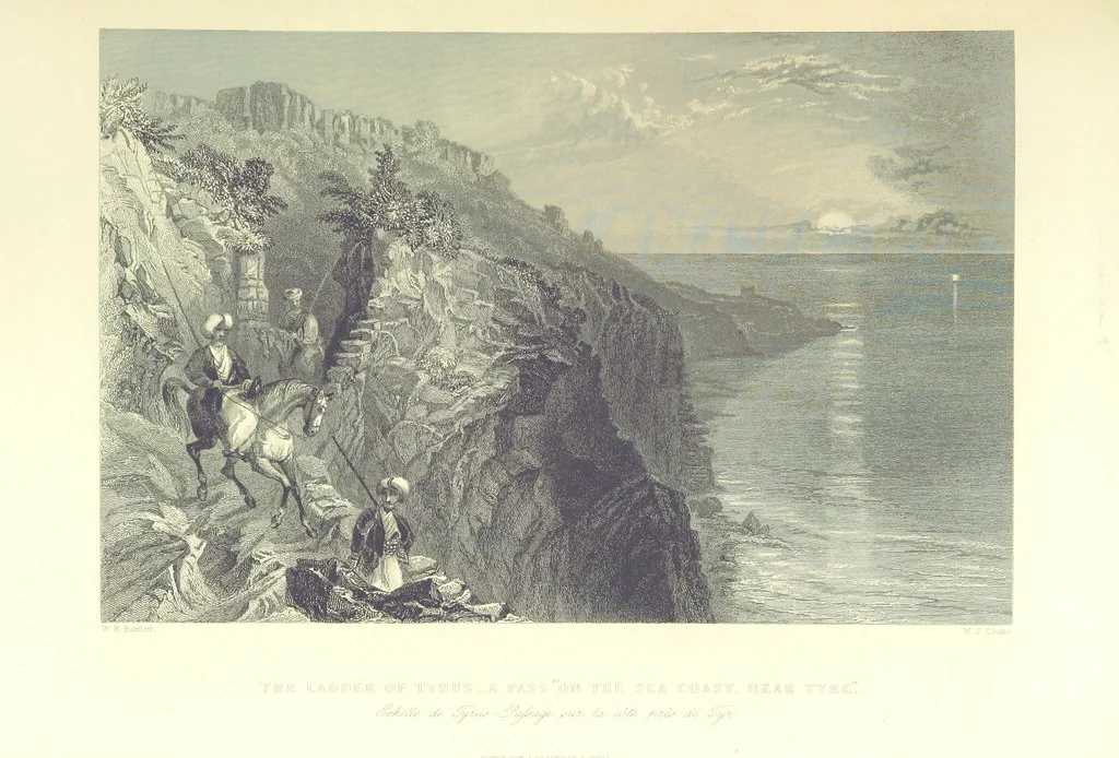 An illustration from Syria, the Holy Land, Asia Minor, &c., illustrated. In a series of views drawn from nature by W. H. Bartlett, William Purser (Thomas Allom), &c. With descriptions of the plates by J. Carne. [With maps, 1853, leaf 273