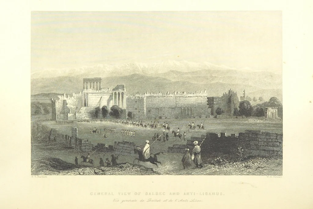 An illustration from Syria, the Holy Land, Asia Minor, &c., illustrated. In a series of views drawn from nature by W. H. Bartlett, William Purser (Thomas Allom), &c. With descriptions of the plates by J. Carne. [With maps, 1853, leaf 290