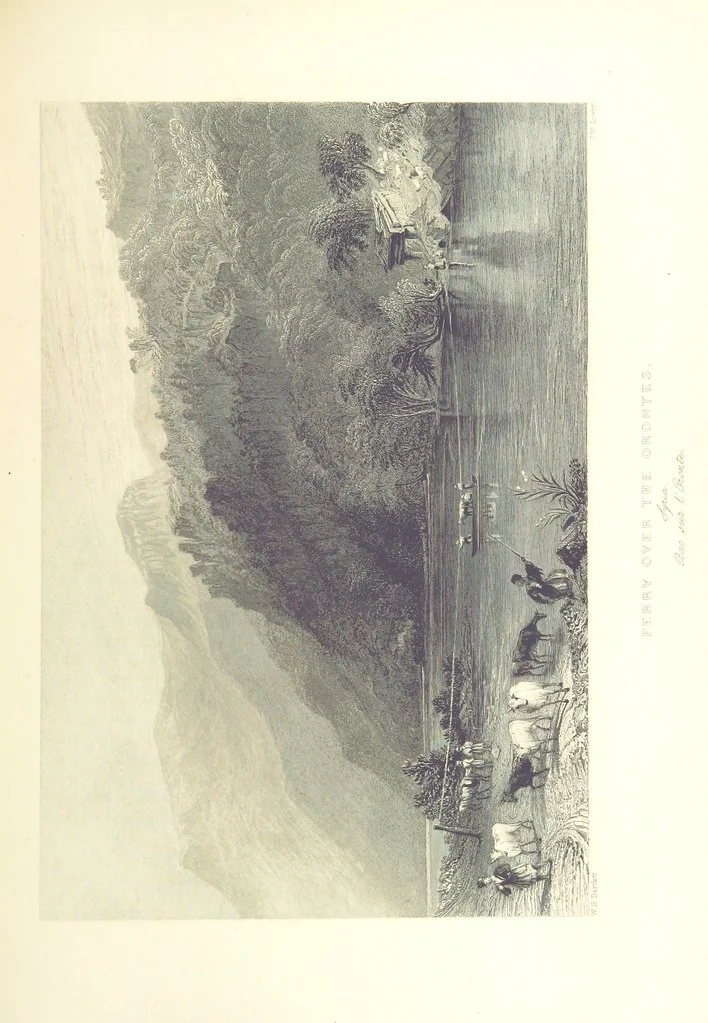 An illustration from Syria, the Holy Land, Asia Minor, &c., illustrated. In a series of views drawn from nature by W. H. Bartlett, William Purser (Thomas Allom), &c. With descriptions of the plates by J. Carne. [With maps, 1853, leaf 293