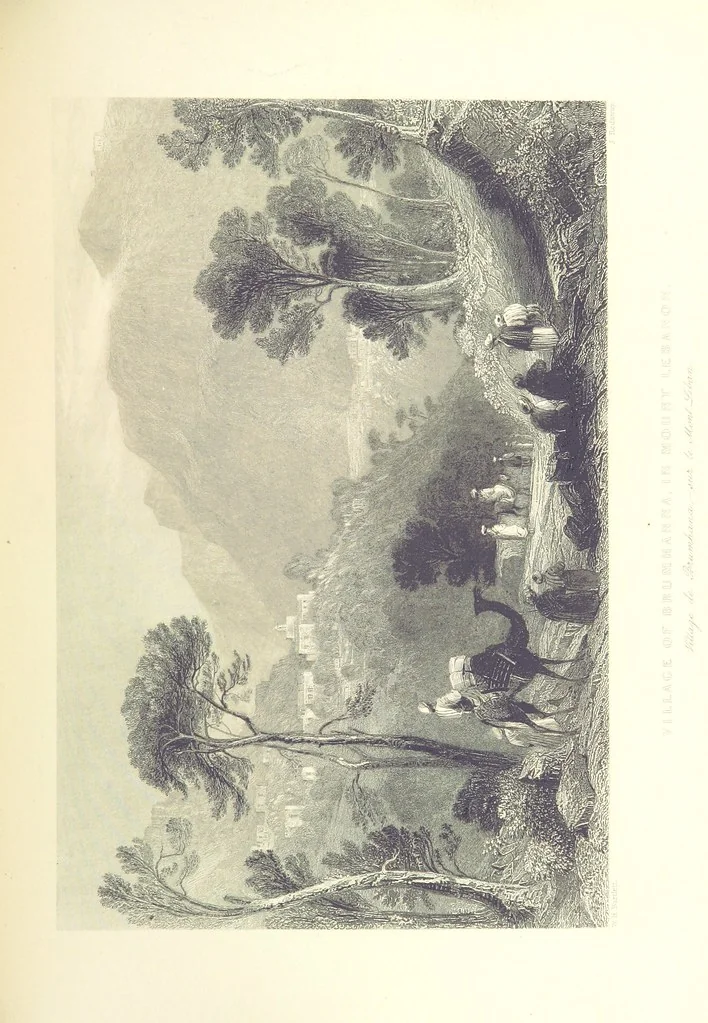 An illustration from Syria, the Holy Land, Asia Minor, &c., illustrated. In a series of views drawn from nature by W. H. Bartlett, William Purser (Thomas Allom), &c. With descriptions of the plates by J. Carne. [With maps, 1853, leaf 301