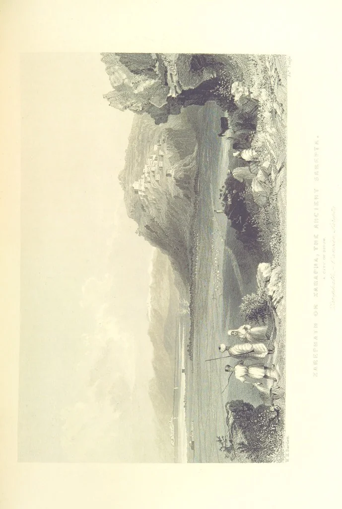 An illustration from Syria, the Holy Land, Asia Minor, &c., illustrated. In a series of views drawn from nature by W. H. Bartlett, William Purser (Thomas Allom), &c. With descriptions of the plates by J. Carne. [With maps, 1853, leaf 305