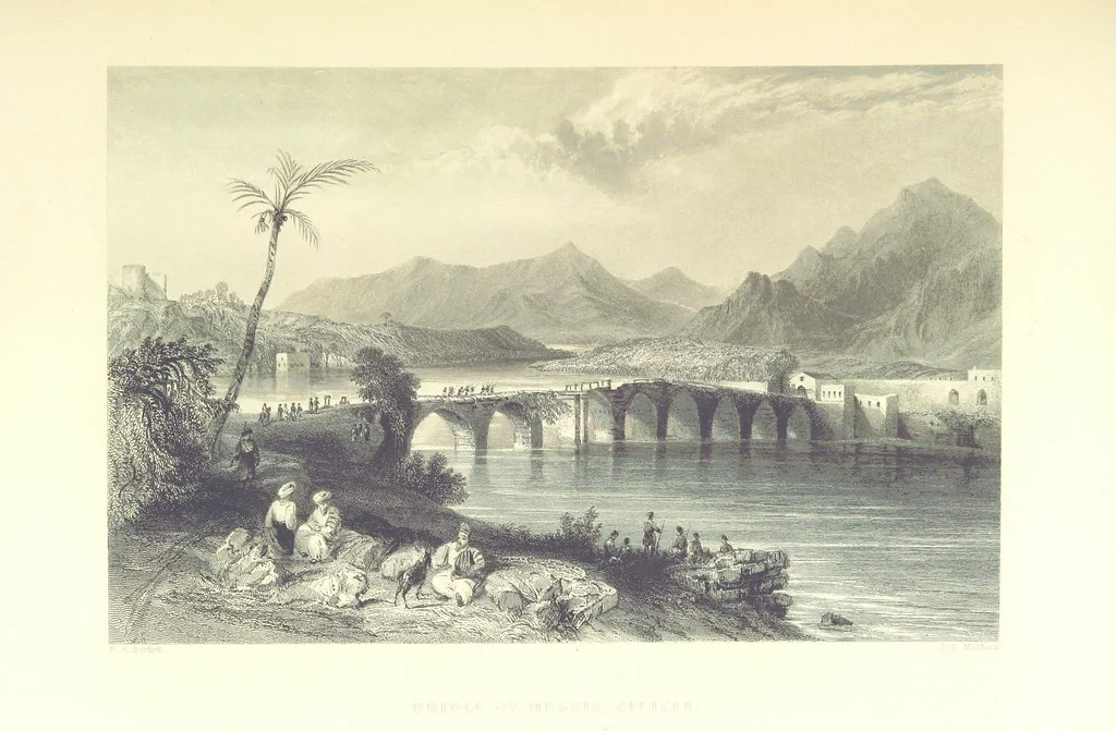 An illustration from Syria, the Holy Land, Asia Minor, &c., illustrated. In a series of views drawn from nature by W. H. Bartlett, William Purser (Thomas Allom), &c. With descriptions of the plates by J. Carne. [With maps, 1853, leaf 367
