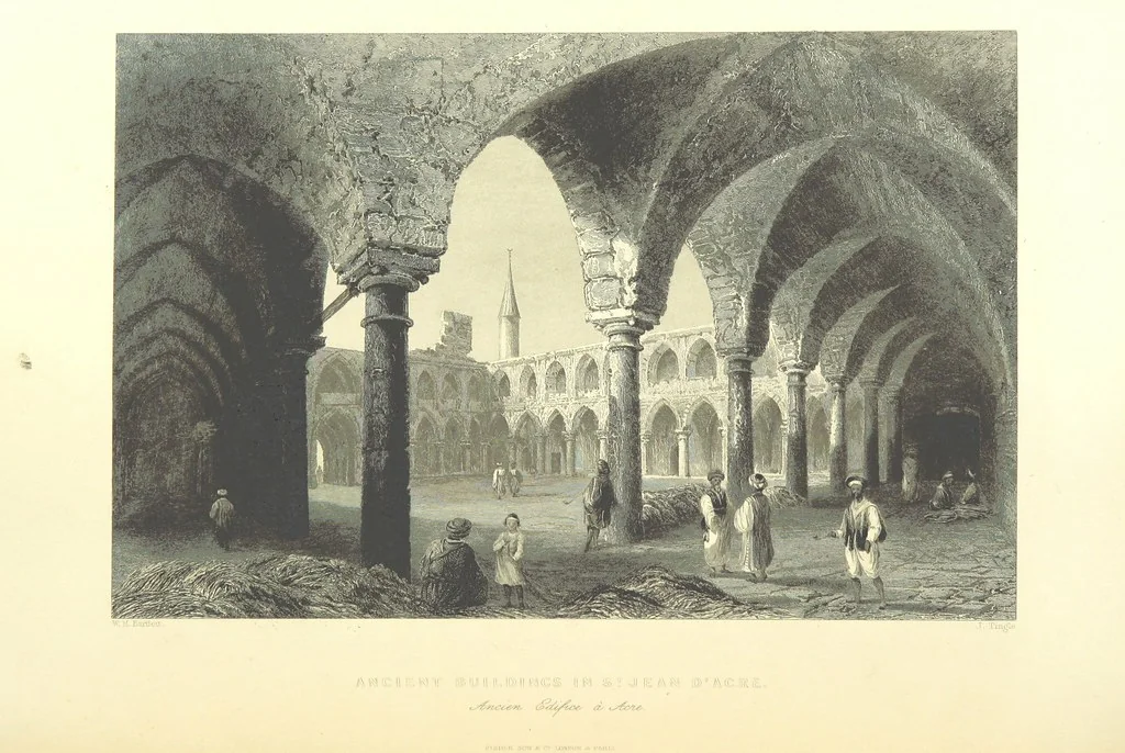 An illustration from Syria, the Holy Land, Asia Minor, &c., illustrated. In a series of views drawn from nature by W. H. Bartlett, William Purser (Thomas Allom), &c. With descriptions of the plates by J. Carne. [With maps, 1853, leaf 370
