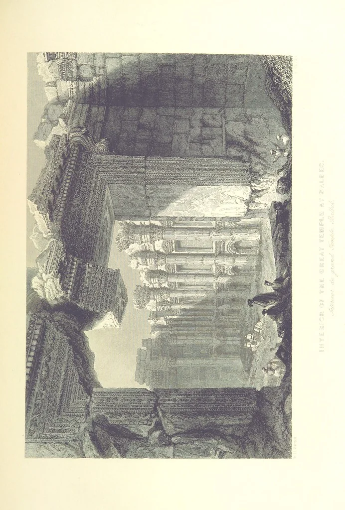 An illustration from Syria, the Holy Land, Asia Minor, &c., illustrated. In a series of views drawn from nature by W. H. Bartlett, William Purser (Thomas Allom), &c. With descriptions of the plates by J. Carne. [With maps, 1853, leaf 373