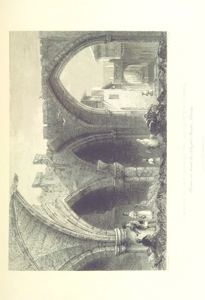 An illustration from Syria, the Holy Land, Asia Minor, &c., illustrated. In a series of views drawn from nature by W. H. Bartlett, William Purser (Thomas Allom), &c. With descriptions of the plates by J. Carne. [With maps, 1853, leaf 381