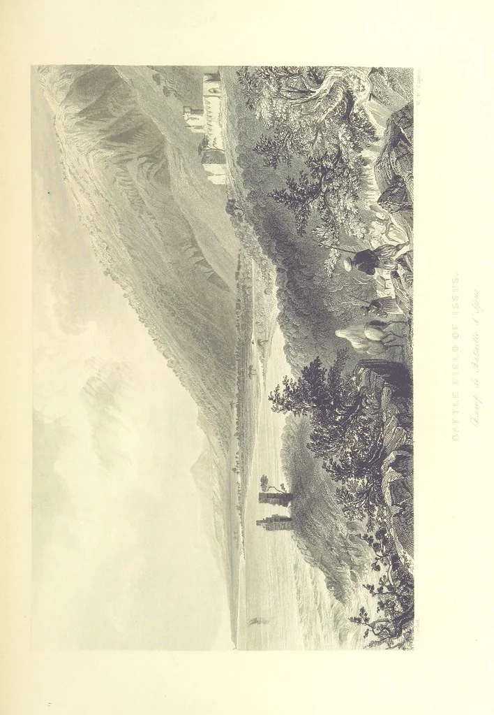 An illustration from Syria, the Holy Land, Asia Minor, &c., illustrated. In a series of views drawn from nature by W. H. Bartlett, William Purser (Thomas Allom), &c. With descriptions of the plates by J. Carne. [With maps, 1853, leaf 407