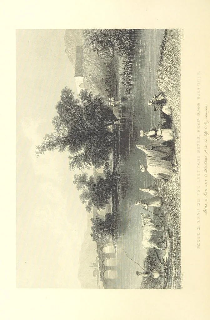 An illustration from Syria, the Holy Land, Asia Minor, &c., illustrated. In a series of views drawn from nature by W. H. Bartlett, William Purser (Thomas Allom), &c. With descriptions of the plates by J. Carne. [With maps, 1853, leaf 414