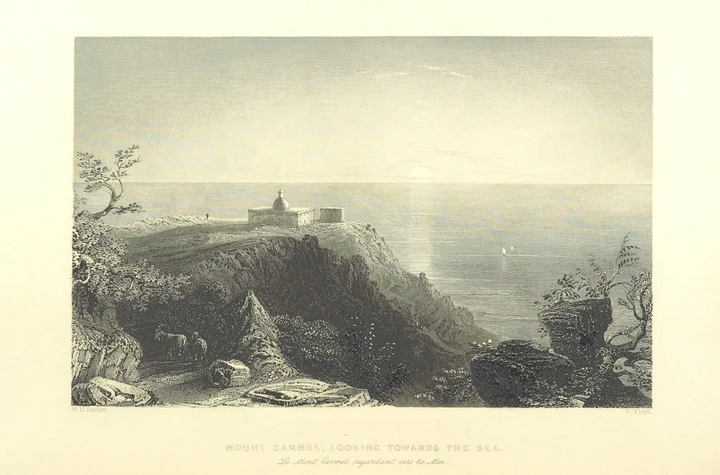 An illustration from Syria, the Holy Land, Asia Minor, &c., illustrated. In a series of views drawn from nature by W. H. Bartlett, William Purser (Thomas Allom), &c. With descriptions of the plates by J. Carne. [With maps, 1853, leaf 418