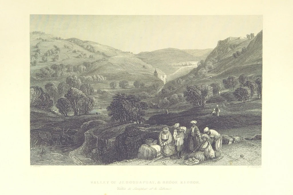 An illustration from Syria, the Holy Land, Asia Minor, &c., illustrated. In a series of views drawn from nature by W. H. Bartlett, William Purser (Thomas Allom), &c. With descriptions of the plates by J. Carne. [With maps, 1853, leaf 489