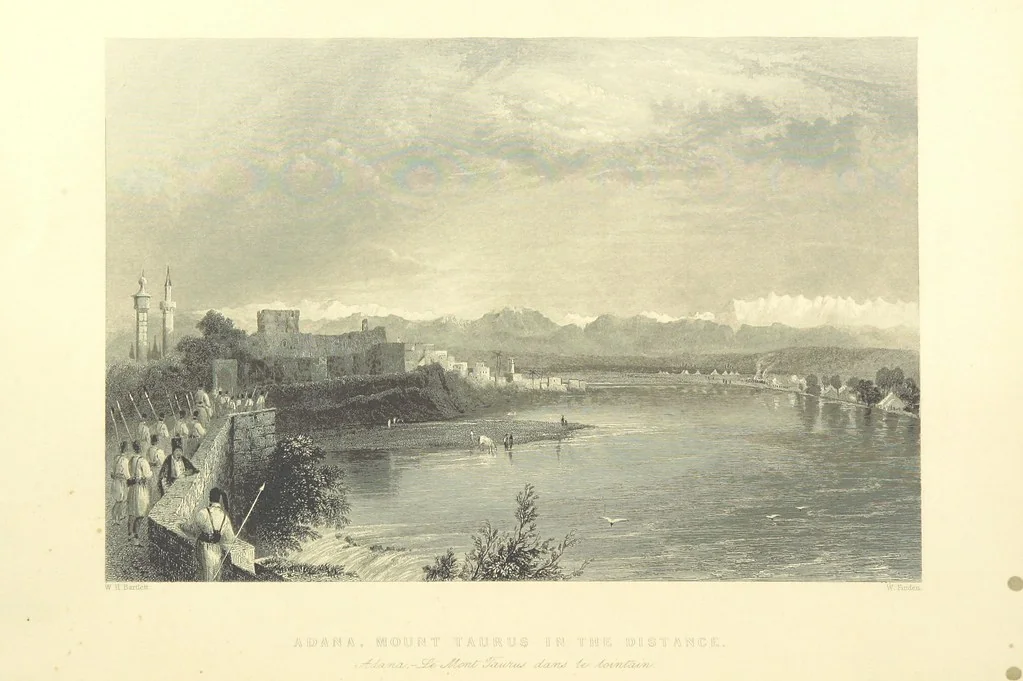 An illustration from Syria, the Holy Land, Asia Minor, &c., illustrated. In a series of views drawn from nature by W. H. Bartlett, William Purser (Thomas Allom), &c. With descriptions of the plates by J. Carne. [With maps, 1853, leaf 78