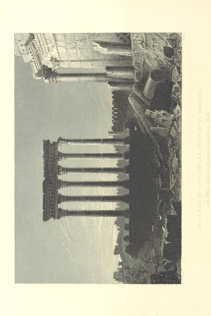 An illustration from Syria, the Holy Land, Asia Minor, &c., illustrated. In a series of views drawn from nature by W. H. Bartlett, William Purser (Thomas Allom), &c. With descriptions of the plates by J. Carne. [With maps, 1853, leaf 86