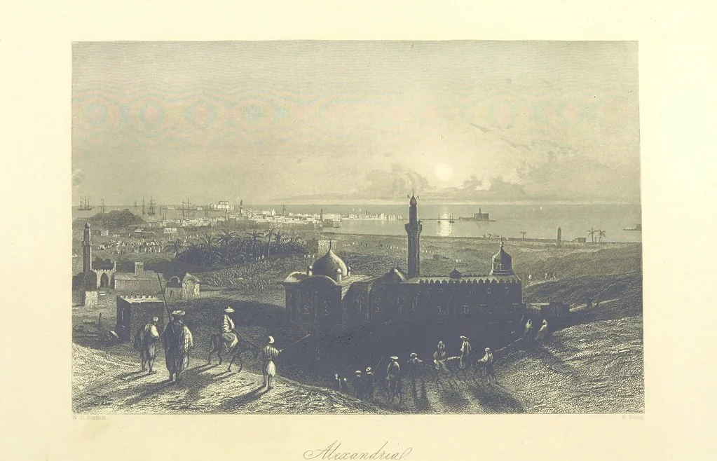 An illustration from Syria, the Holy Land, Asia Minor, &c., illustrated. In a series of views drawn from nature by W. H. Bartlett, William Purser (Thomas Allom), &c. With descriptions of the plates by J. Carne. [With maps, 1861, leaf 124