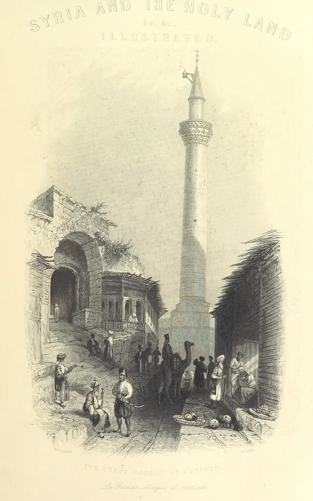 An illustration from Syria, the Holy Land, Asia Minor, &c., illustrated. In a series of views drawn from nature by W. H. Bartlett, William Purser (Thomas Allom), &c. With descriptions of the plates by J. Carne. [With maps, 1861, leaf 161