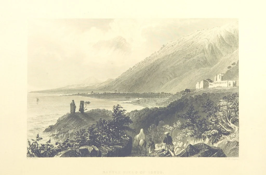 An illustration from Syria, the Holy Land, Asia Minor, &c., illustrated. In a series of views drawn from nature by W. H. Bartlett, William Purser (Thomas Allom), &c. With descriptions of the plates by J. Carne. [With maps, 1861, leaf 178