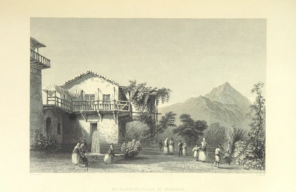 An illustration from Syria, the Holy Land, Asia Minor, &c., illustrated. In a series of views drawn from nature by W. H. Bartlett, William Purser (Thomas Allom), &c. With descriptions of the plates by J. Carne. [With maps, 1861, leaf 223