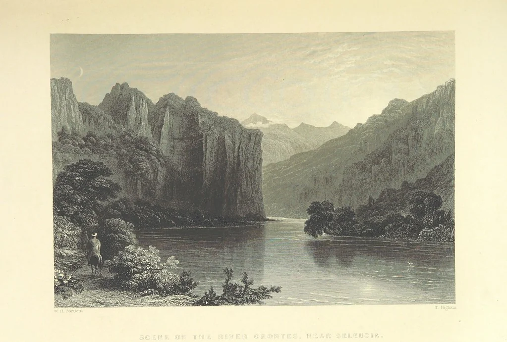 An illustration from Syria, the Holy Land, Asia Minor, &c., illustrated. In a series of views drawn from nature by W. H. Bartlett, William Purser (Thomas Allom), &c. With descriptions of the plates by J. Carne. [With maps, 1861, leaf 235