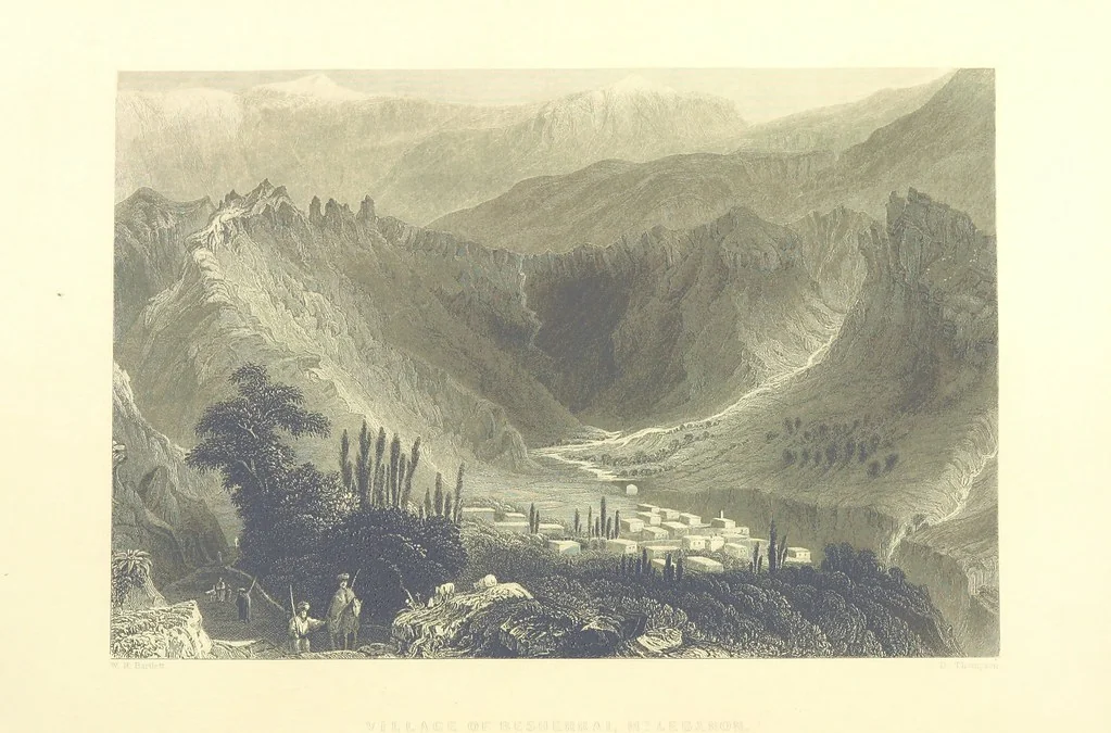 An illustration from Syria, the Holy Land, Asia Minor, &c., illustrated. In a series of views drawn from nature by W. H. Bartlett, William Purser (Thomas Allom), &c. With descriptions of the plates by J. Carne. [With maps, 1861, leaf 30