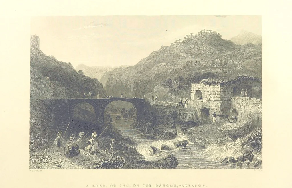 An illustration from Syria, the Holy Land, Asia Minor, &c., illustrated. In a series of views drawn from nature by W. H. Bartlett, William Purser (Thomas Allom), &c. With descriptions of the plates by J. Carne. [With maps, 1861, leaf 384