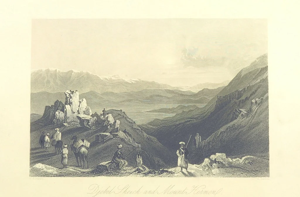 An illustration from Syria, the Holy Land, Asia Minor, &c., illustrated. In a series of views drawn from nature by W. H. Bartlett, William Purser (Thomas Allom), &c. With descriptions of the plates by J. Carne. [With maps, 1861, leaf 42