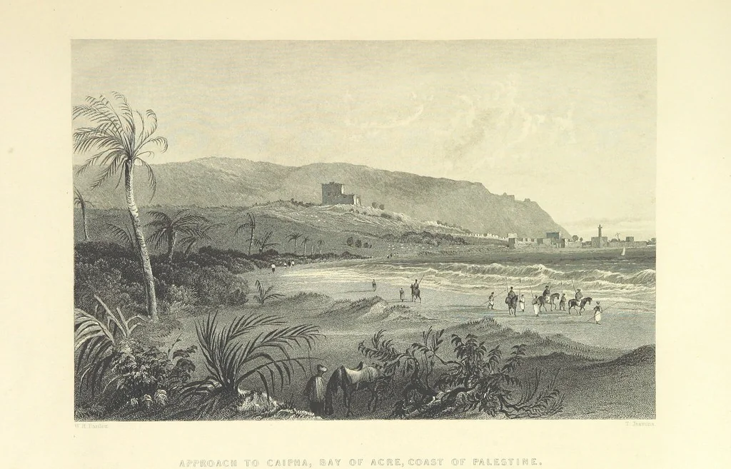 An illustration from Syria, the Holy Land, Asia Minor, &c., illustrated. In a series of views drawn from nature by W. H. Bartlett, William Purser (Thomas Allom), &c. With descriptions of the plates by J. Carne. [With maps, 1861, leaf 437