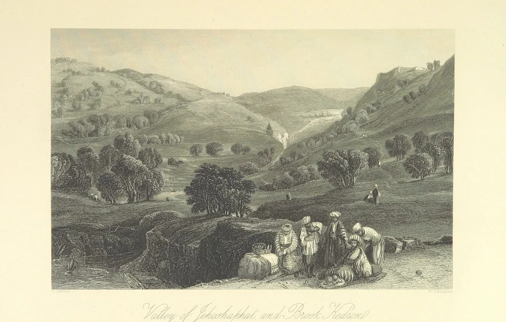 An illustration from Syria, the Holy Land, Asia Minor, &c., illustrated. In a series of views drawn from nature by W. H. Bartlett, William Purser (Thomas Allom), &c. With descriptions of the plates by J. Carne. [With maps, 1861, leaf 467