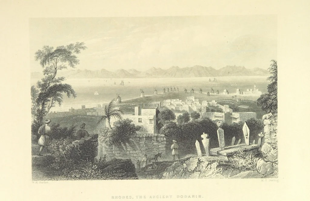An illustration from Syria, the Holy Land, Asia Minor, &c., illustrated. In a series of views drawn from nature by W. H. Bartlett, William Purser (Thomas Allom), &c. With descriptions of the plates by J. Carne. [With maps, 1861, leaf 507
