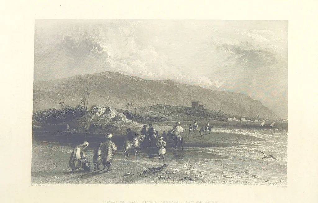 An illustration from Syria, the Holy Land, Asia Minor, &c., illustrated. In a series of views drawn from nature by W. H. Bartlett, William Purser (Thomas Allom), &c. With descriptions of the plates by J. Carne. [With maps, 1861, leaf 76