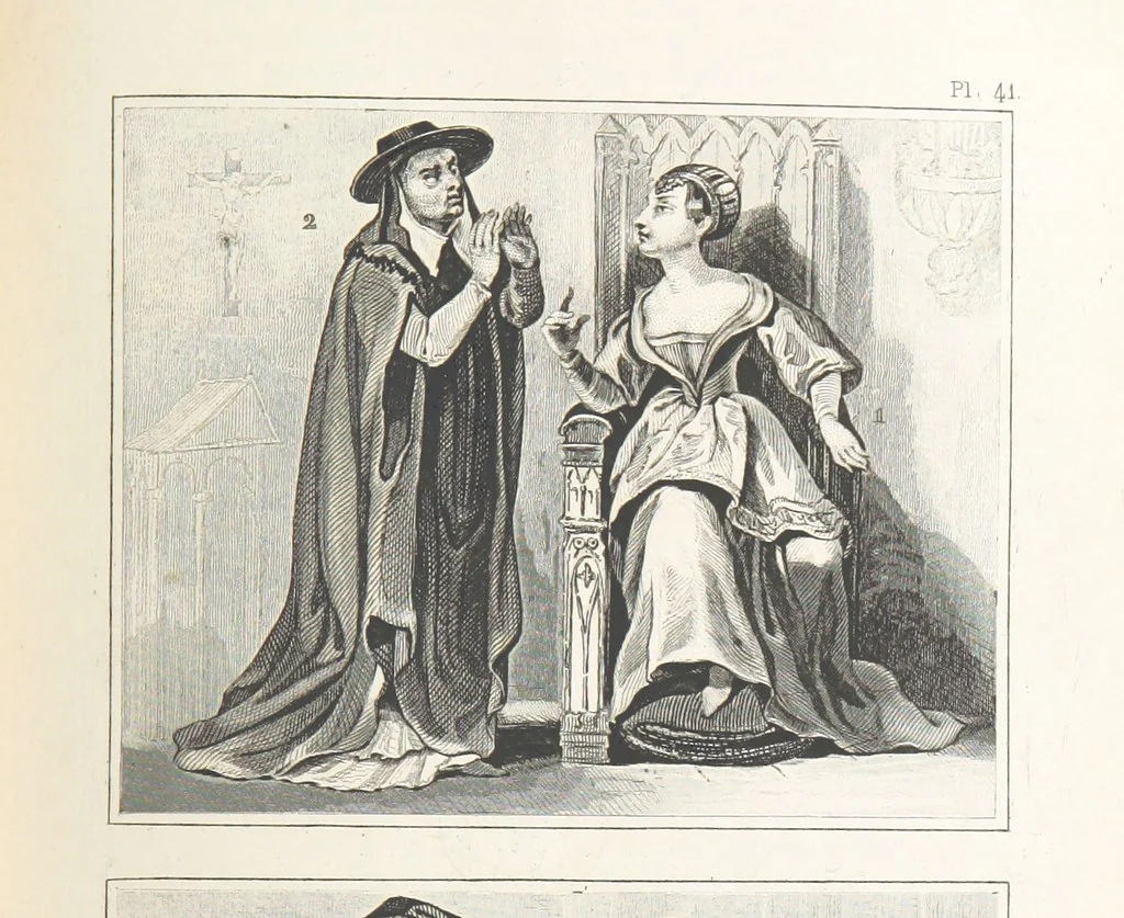 An illustration from Le Monde, histoire de tous les peuples depuis les temps les plus reculés jusqu'à nos jours, par MM. Saint Prosper, de Saurigny, Duponchel, le baron Korff, Belloc et l'abbé Martin, revue et continuée par M. E. de Lostalot-Bachoué. Édition illustrée, etc, 1858, leaf 159