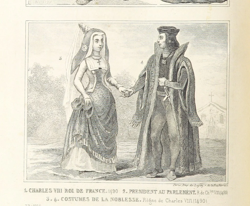 An illustration from Le Monde, histoire de tous les peuples depuis les temps les plus reculés jusqu'à nos jours, par MM. Saint Prosper, de Saurigny, Duponchel, le baron Korff, Belloc et l'abbé Martin, revue et continuée par M. E. de Lostalot-Bachoué. Édition illustrée, etc, 1858, leaf 242