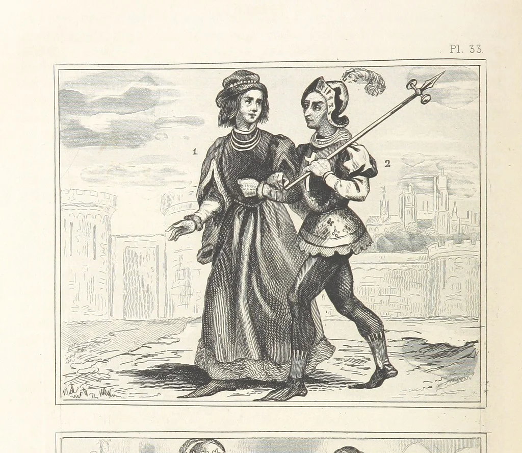 An illustration from Le Monde, histoire de tous les peuples depuis les temps les plus reculés jusqu'à nos jours, par MM. Saint Prosper, de Saurigny, Duponchel, le baron Korff, Belloc et l'abbé Martin, revue et continuée par M. E. de Lostalot-Bachoué. Édition illustrée, etc, 1858, leaf 32
