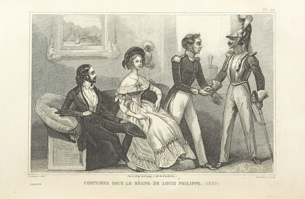 An illustration from Le Monde, histoire de tous les peuples depuis les temps les plus reculés jusqu'à nos jours, par MM. Saint Prosper, de Saurigny, Duponchel, le baron Korff, Belloc et l'abbé Martin, revue et continuée par M. E. de Lostalot-Bachoué. Édition illustrée, etc, 1858, leaf 698