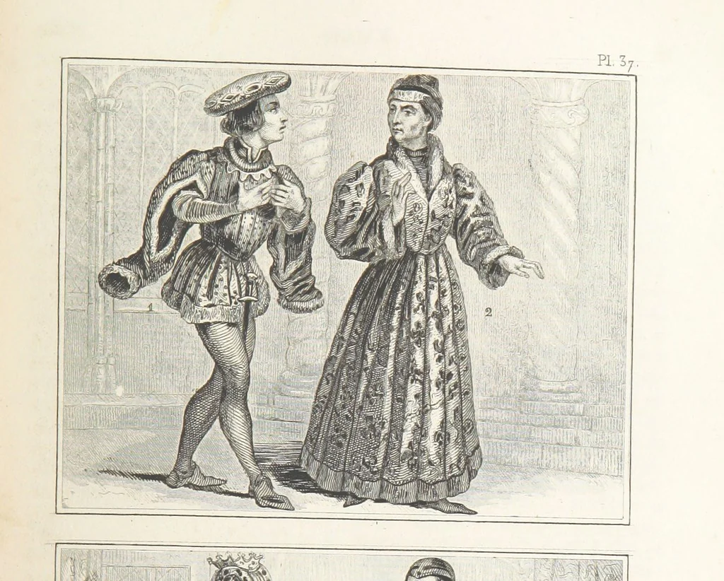 An illustration from Le Monde, histoire de tous les peuples depuis les temps les plus reculés jusqu'à nos jours, par MM. Saint Prosper, de Saurigny, Duponchel, le baron Korff, Belloc et l'abbé Martin, revue et continuée par M. E. de Lostalot-Bachoué. Édition illustrée, etc, 1858, leaf 91